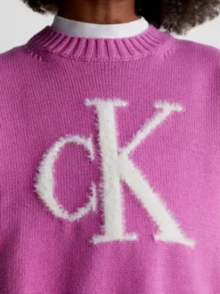 Calvin Klein Pull Touffu Avec Logo 9 Calvin Klein Pull Touffu Avec Logo -Pas Cher Calvin Klein Magasin IG0IG02220 VTA alternate2