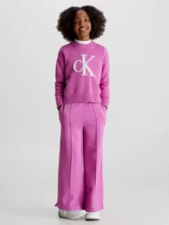 Calvin Klein Pull Touffu Avec Logo 10 Calvin Klein Pull Touffu Avec Logo -Pas Cher Calvin Klein Magasin IG0IG02220 VTA alternate3