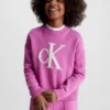 Calvin Klein Pull Touffu Avec Logo -Pas Cher Calvin Klein Magasin IG0IG02220 VTA main