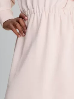 Calvin Klein Robe Sweat à Capuche Peplum En Polaire -Pas Cher Calvin Klein Magasin IG0IG02236 TLT alternate2