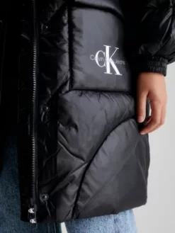 Calvin Klein Veste Oversize En Duvet Matelassé -Pas Cher Calvin Klein Magasin IG0IG02238 BEH alternate3
