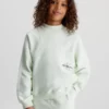 Calvin Klein Sweat-shirt En Coton Avec Logo -Pas Cher Calvin Klein Magasin IG0IG02249 LCE main