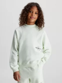 Calvin Klein Sweat-shirt En Coton Avec Logo