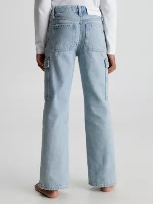 Calvin Klein Jean Cargo Droit Taille Haute 4 Calvin Klein Jean Cargo Droit Taille Haute – Image 2
