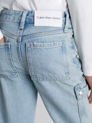 Calvin Klein Jean Cargo Droit Taille Haute 5 Calvin Klein Jean Cargo Droit Taille Haute – Image 3