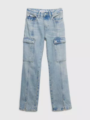 Calvin Klein Jean Cargo Droit Taille Haute 7 Calvin Klein Jean Cargo Droit Taille Haute – Image 5