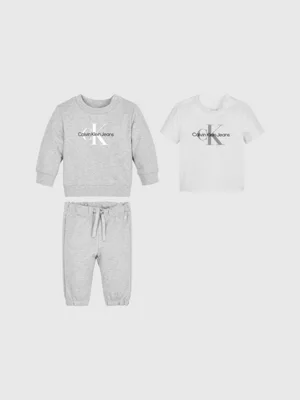 Calvin Klein Coffret Cadeau Nouveau-né 3 Calvin Klein Coffret Cadeau Nouveau-né