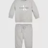 Calvin Klein Survêtement Avec Logo Pour Nouveau-né 2 Calvin Klein Survêtement Avec Logo Pour Nouveau-né -Pas Cher Calvin Klein Magasin IN0IN00017 PZ2 main