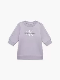 Calvin Klein Robe Sweat Avec Logo Pour Nouveau-né