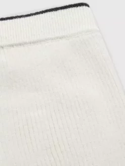 Calvin Klein Pantalon Pour Nouveau-né En Maille Côtelée -Pas Cher Calvin Klein Magasin IN0IN00046 YBI alternate2