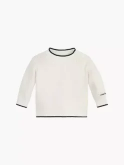 Calvin Klein Pull En Maille Côtelée Pour Nouveau-né