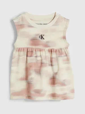 Calvin Klein Robe Tie Dye Pour Nouveau-né 3 Calvin Klein Robe Tie Dye Pour Nouveau-né