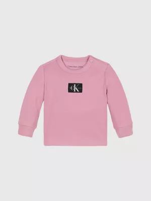 Calvin Klein T-shirt à Manches Longues Pour Nouveau-né 3 Calvin Klein T-shirt à Manches Longues Pour Nouveau-né