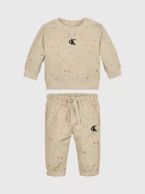 Calvin Klein Survêtement Confetti Pour Nouveau-né 3 Calvin Klein Survêtement Confetti Pour Nouveau-né
