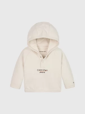 Calvin Klein Sweat à Capuche En Polaire Avec Logo Pour Nouveau-né 3 Calvin Klein Sweat à Capuche En Polaire Avec Logo Pour Nouveau-né