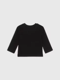 Calvin Klein T-shirt à Manches Longues Avec Logo Pour Nouveau-né 5 Calvin Klein T-shirt à Manches Longues Avec Logo Pour Nouveau-né -Pas Cher Calvin Klein Magasin IN0IN00116 BEH alternate1