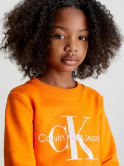 Calvin Klein Sweat Avec Logo Pour Enfant 15 Calvin Klein Sweat Avec Logo Pour Enfant -Pas Cher Calvin Klein Magasin IU0IU00265 SCB alternate5