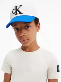 Calvin Klein Casquette Color-block Unisexe Avec Logo -Pas Cher Calvin Klein Magasin IU0IU00389 ACJ alternate2