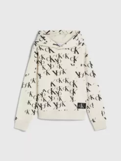 Calvin Klein Sweat-shirt à Capuche Avec Logo Pour Enfant -Pas Cher Calvin Klein Magasin IU0IU00404 0IO alternate7