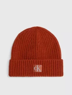 Calvin Klein Bonnet Côtelé Unisexe