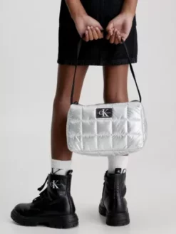 Calvin Klein Sac à Bandoulière Unisexe Matelassé -Pas Cher Calvin Klein Magasin IU0IU00447 PE6 alternate2