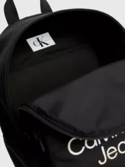 Calvin Klein Sac à Dos Unisexe Avec Logo -Pas Cher Calvin Klein Magasin IU0IU00450 BEH alternate6