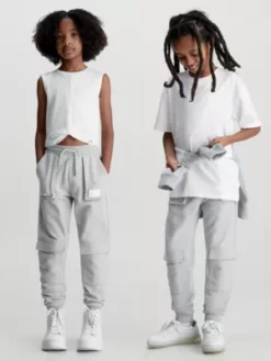Calvin Klein Pantalon De Jogging Cargo Unisexe En Tissu éponge