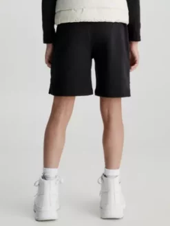 Calvin Klein Short De Jogging Unisexe Avec Logo -Pas Cher Calvin Klein Magasin IU0IU00457 BEH alternate3