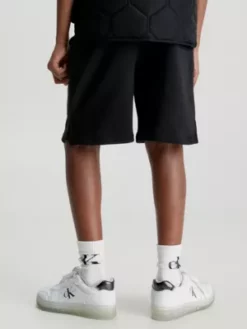 Calvin Klein Short De Jogging Unisexe Avec Logo -Pas Cher Calvin Klein Magasin IU0IU00457 BEH alternate4