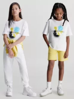 Calvin Klein T-shirt Unisexe à Imprimé éclaboussures