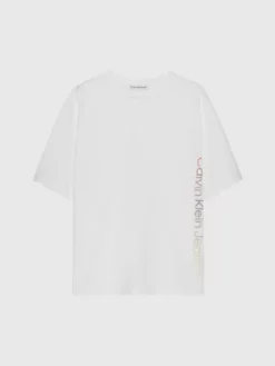 Calvin Klein T-shirt Relaxed Avec Logo 17 Calvin Klein T-shirt Relaxed Avec Logo -Pas Cher Calvin Klein Magasin IU0IU00465 YAF alternate7