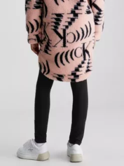 Calvin Klein Legging Slim Avec Logo -Pas Cher Calvin Klein Magasin IU0IU00471 BEH alternate3