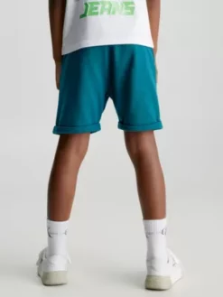 Calvin Klein Short Unisexe Relaxed Avec Logo -Pas Cher Calvin Klein Magasin IU0IU00512 CA4 alternate3