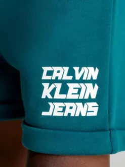 Calvin Klein Short Unisexe Relaxed Avec Logo -Pas Cher Calvin Klein Magasin IU0IU00512 CA4 alternate5