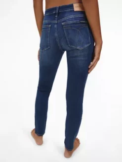Calvin Klein Jean Mid Rise Skinny -Pas Cher Calvin Klein Magasin J20J214098 1A4 alternate2