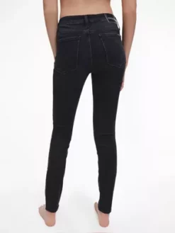Calvin Klein Mid Rise Skinny Jean -Pas Cher Calvin Klein Magasin J20J214099 1BY alternate2