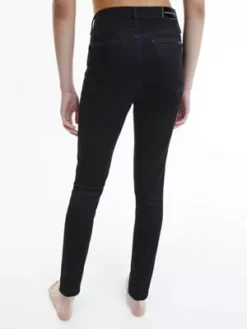 Calvin Klein Jean Super Skinny High Rise Longueur Cheville -Pas Cher Calvin Klein Magasin J20J215526 1BY alternate2