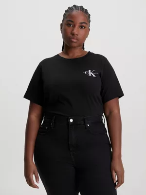 Calvin Klein Lot De 2 T-shirts Slim Grande Taille 5 Calvin Klein Lot De 2 T-shirts Slim Grande Taille – Image 3