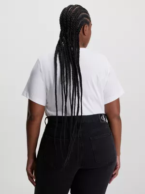 Calvin Klein Lot De 2 T-shirts Slim Grande Taille 6 Calvin Klein Lot De 2 T-shirts Slim Grande Taille – Image 4