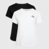 Calvin Klein Lot De 2 T-shirts Slim Grande Taille -Pas Cher Calvin Klein Magasin J20J218872 0K4 main