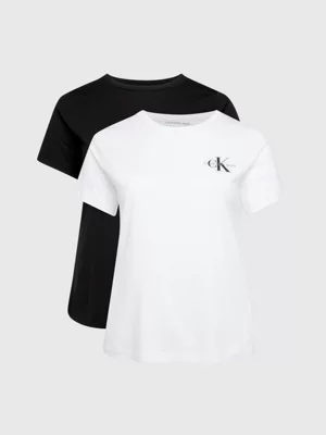 Calvin Klein Lot De 2 T-shirts Slim Grande Taille 3 Calvin Klein Lot De 2 T-shirts Slim Grande Taille