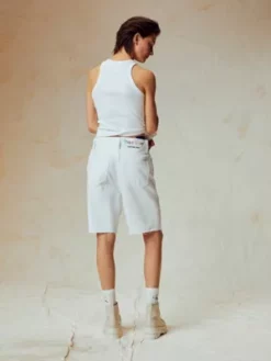 Calvin Klein Débardeur Slim Court - Pride 9 Calvin Klein Débardeur Slim Court - Pride -Pas Cher Calvin Klein Magasin J20J219661 YAF alternate2