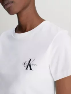 Calvin Klein Lot De 2 T-shirts Slim -Pas Cher Calvin Klein Magasin J20J219734 YAF alternate4