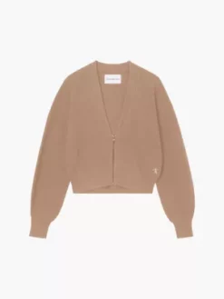 Calvin Klein Gilet Zippé En Coton Bio -Pas Cher Calvin Klein Magasin J20J219775 GV7 alternate4