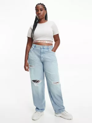 Calvin Klein T-shirt En Coton Recyclé Avec Logo Tape 4 Calvin Klein T-shirt En Coton Recyclé Avec Logo Tape – Image 2