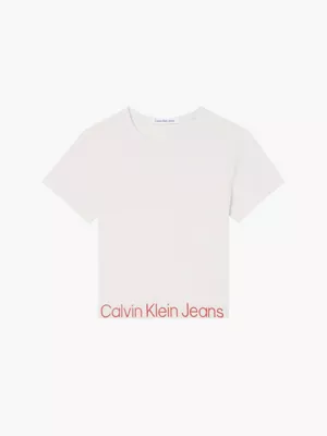 Calvin Klein T-shirt En Coton Recyclé Avec Logo Tape 8 Calvin Klein T-shirt En Coton Recyclé Avec Logo Tape – Image 6