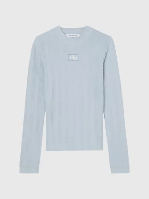 Calvin Klein Haut Slim à Manches Longues Côtelé 8 Calvin Klein Haut Slim à Manches Longues Côtelé – Image 6