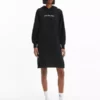 Calvin Klein Robe Sweat Relaxed à Capuche -Pas Cher Calvin Klein Magasin J20J220360 BEH main