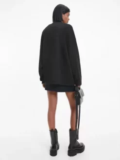 Calvin Klein Sweat Oversize Avec Monogramme -Pas Cher Calvin Klein Magasin J20J220431 BEH alternate3