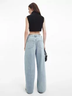 Calvin Klein Veste En Maille De Coton Bio 9 Calvin Klein Veste En Maille De Coton Bio -Pas Cher Calvin Klein Magasin J20J220442 BEH alternate2